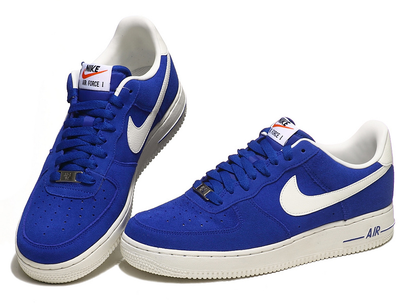 nike air force 1 low homme bleu