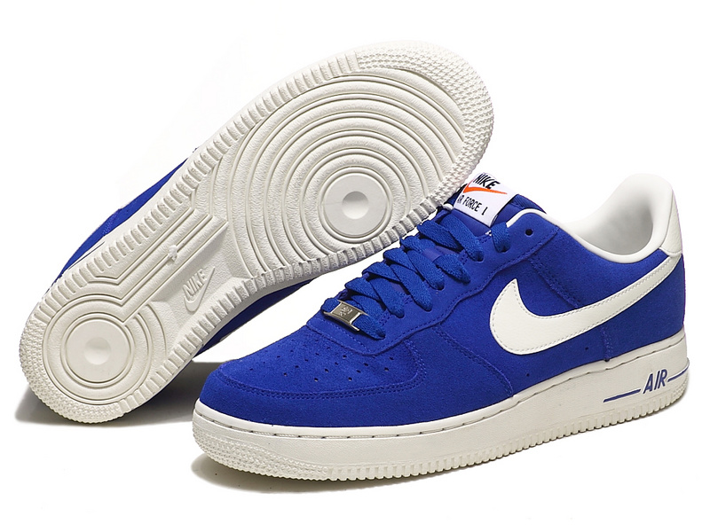 nike air force 1 low homme bleu