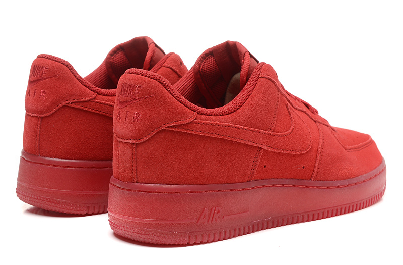 nike air force 1 low homme rouge