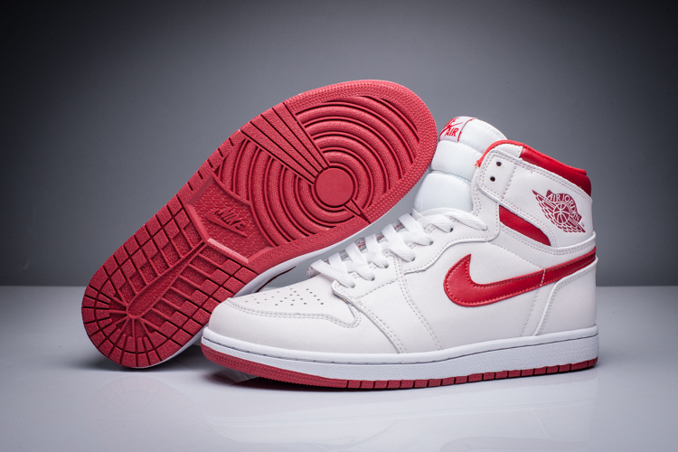 Nike air jordan blanche et rouge best sale