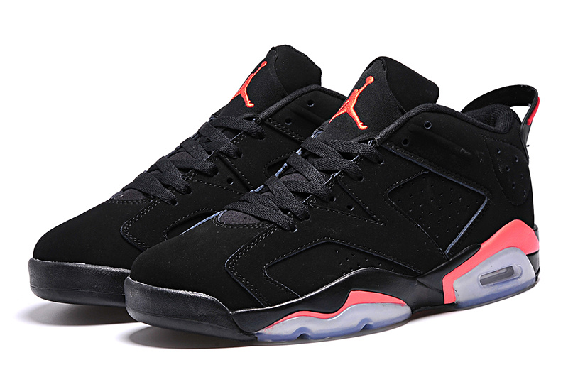 air jordan 6 femme noir rouge