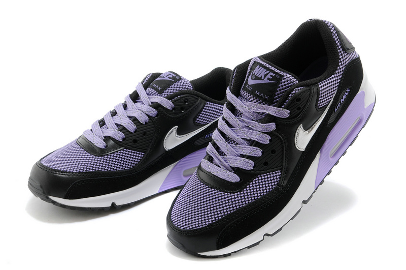 air max 90 femme noir et violet