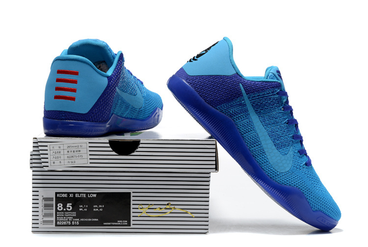 nike kobe 11 bleu