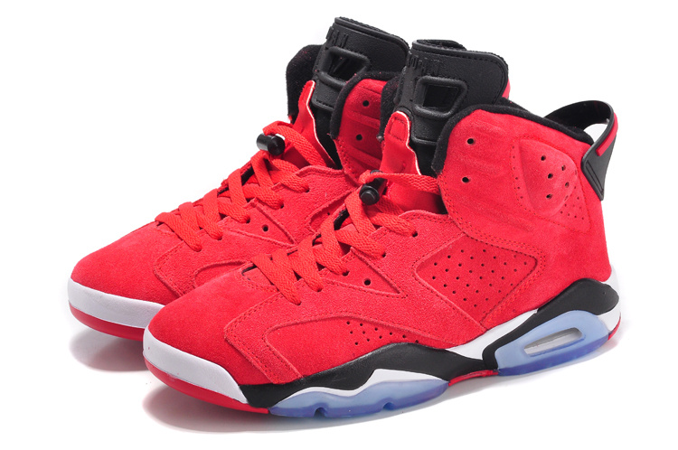 jordan 6 noir et rouge homme