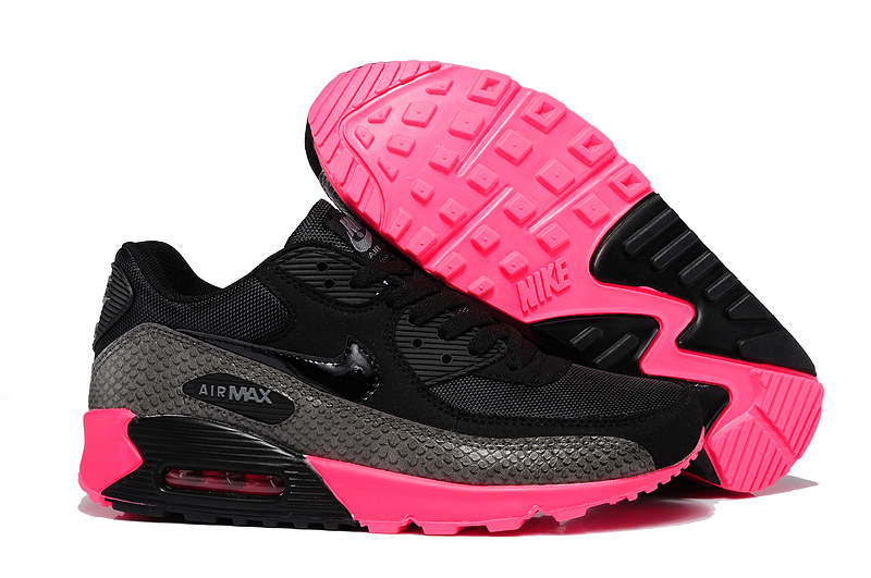 air max 90 noir et rose pas cher