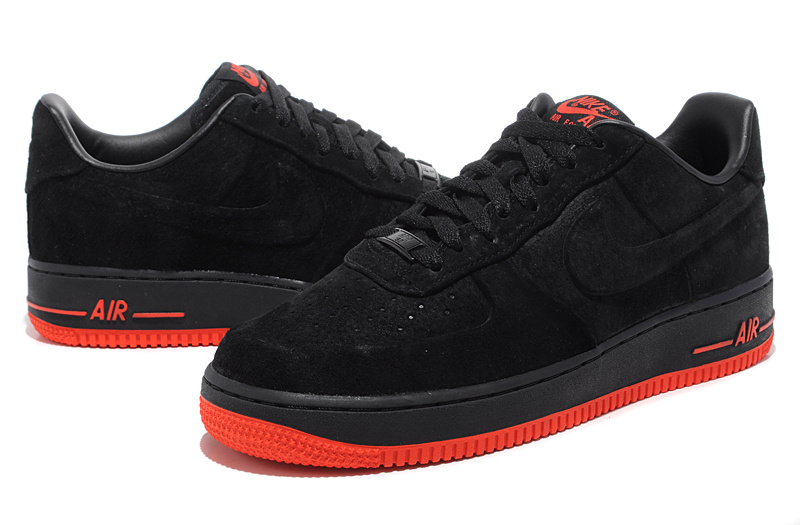 nike air force 1 low homme rouge